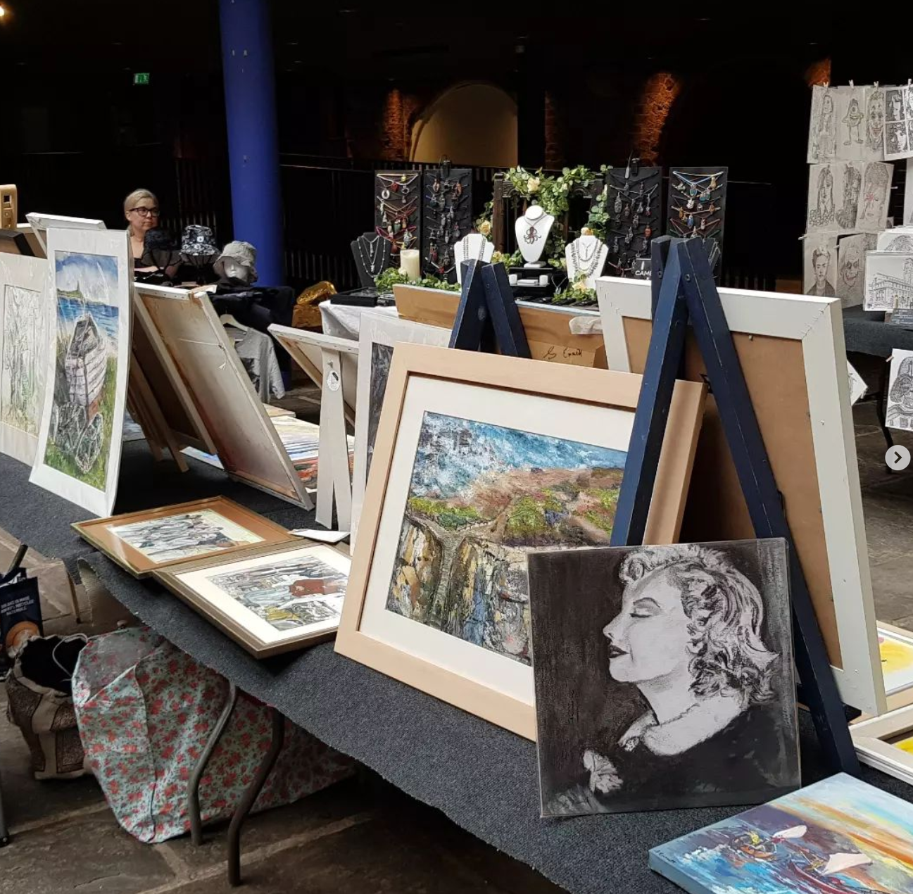 Art House Art Fayre in Leeds Corn Exchange