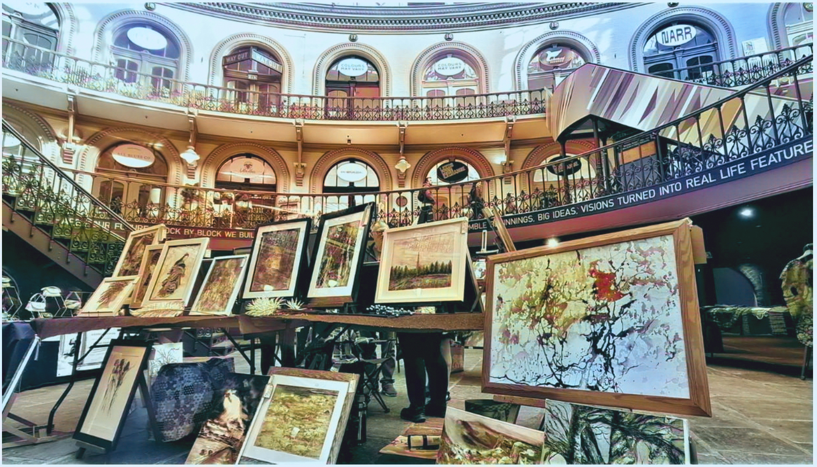 Art House Art Fayre at the Leeds Corn Exchange