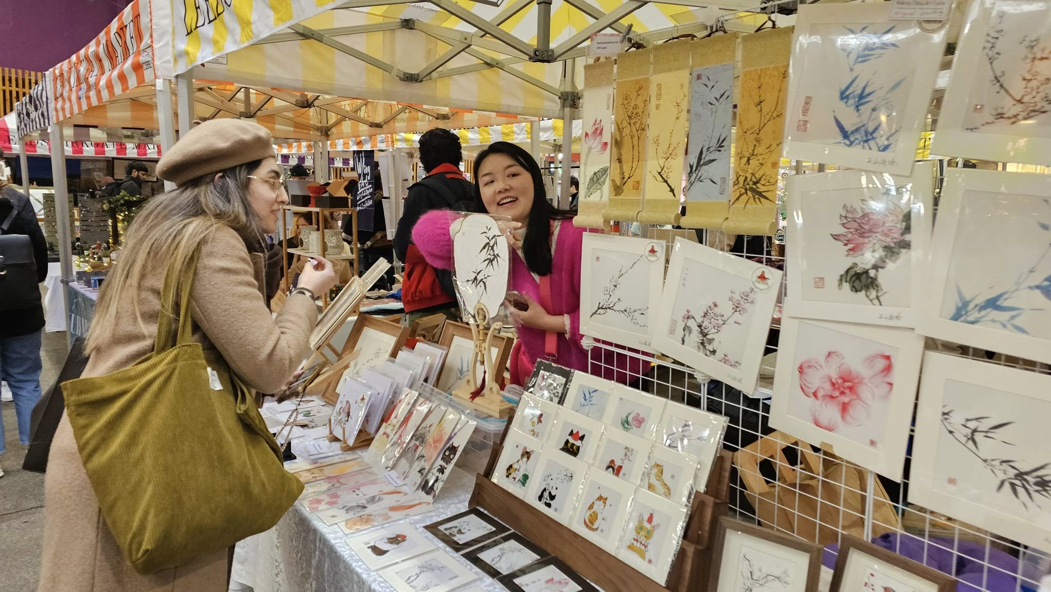 Artist and their work at Art House Leeds AHAF