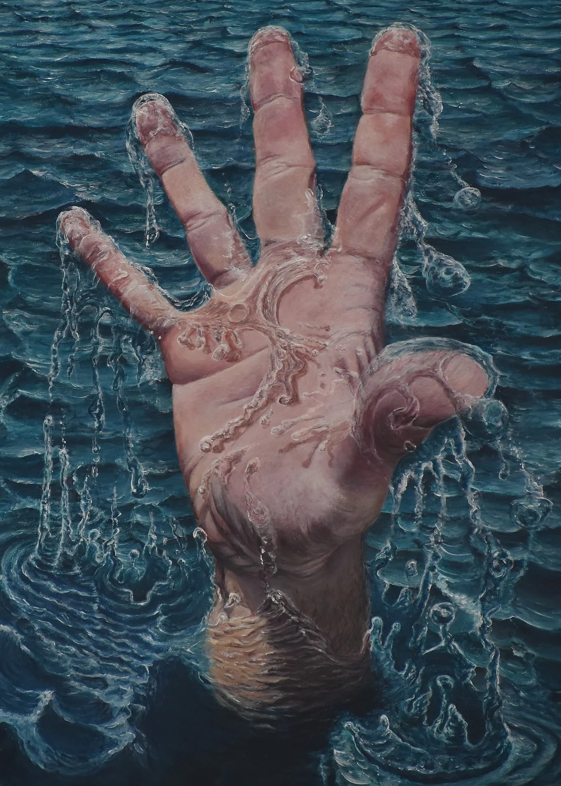 Artwork by Sam Snell at Art House Art Fayre AHAF Leeds