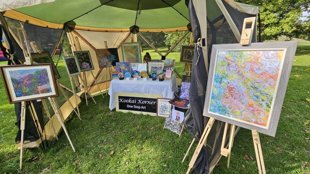 Kookai Korner at Art in the Park September 2025