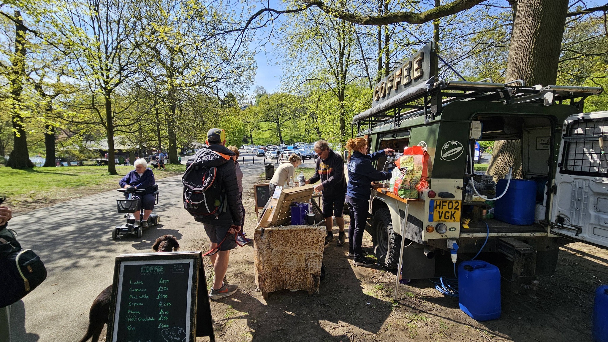 Zippy and Smart Coffee at AiTP spring 2026 at Roundhay Park