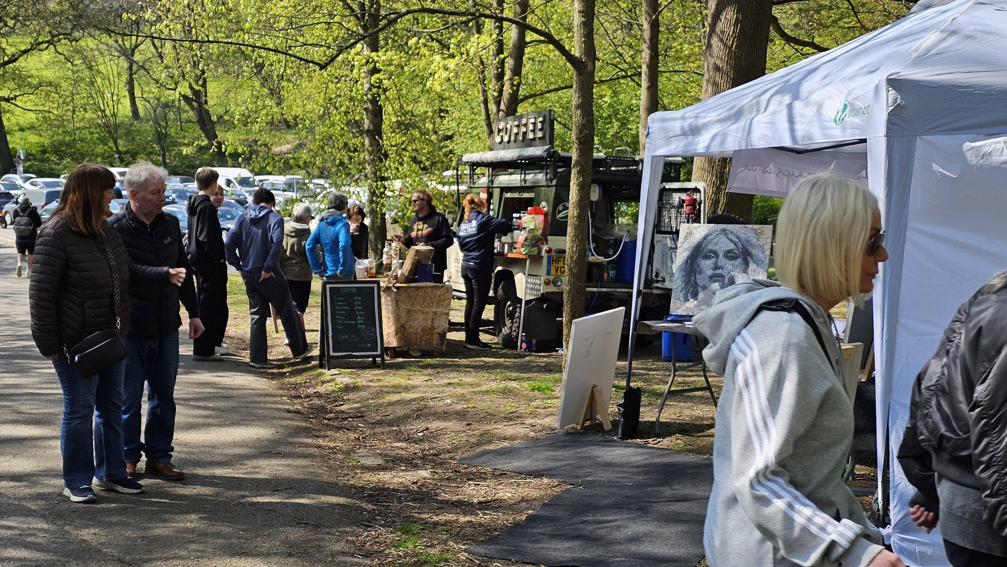 Traders at AiTP spring 2026 at Roundhay Park