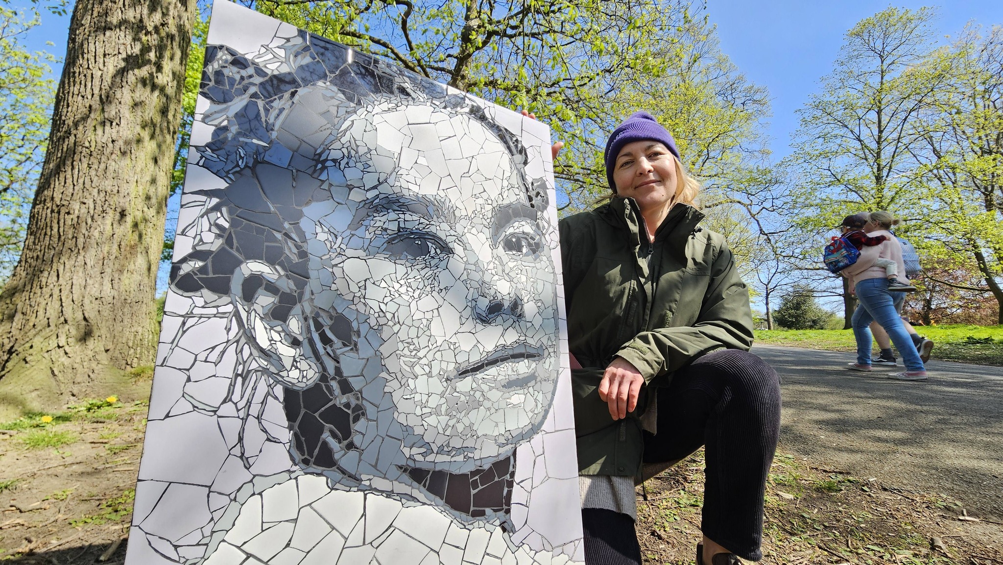 Mary Goodwin Mosaics at AiTP spring 2026 at Roundhay Park