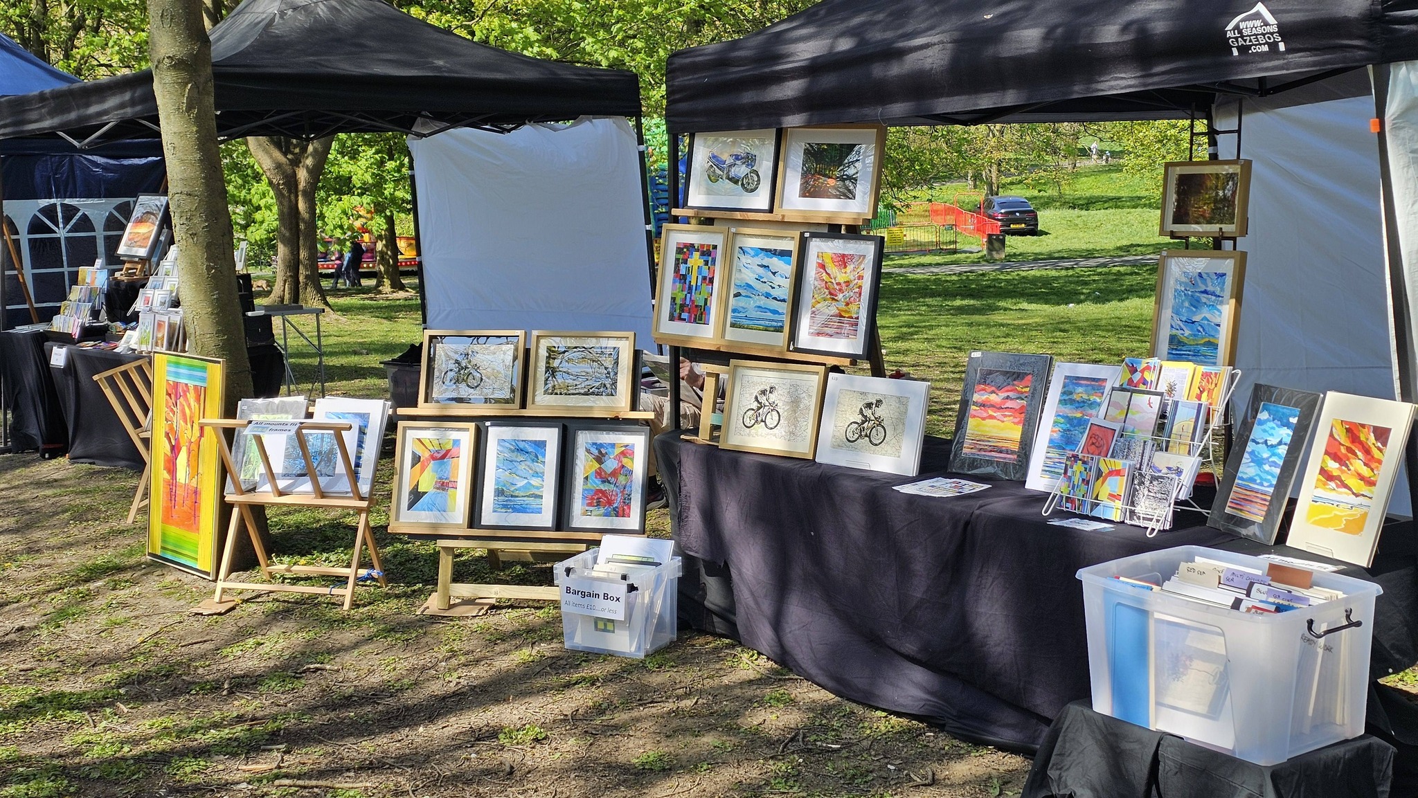 art at AiTP spring 2026 at Roundhay Park