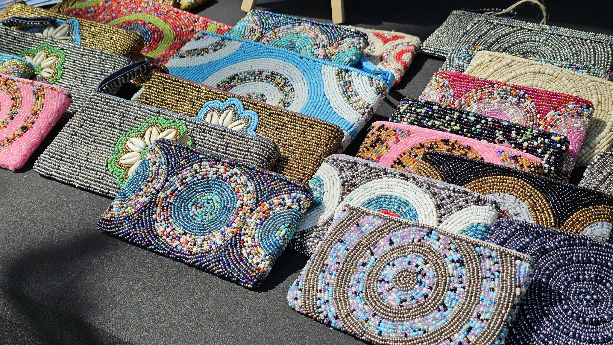 Per Se handcrafted purses from Bali at AiTP spring at Roundhay Park