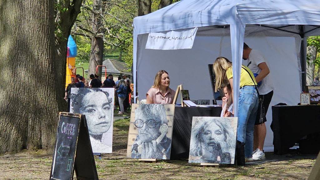 Mary Goodwin Mosaics at Art in the Park spring 2026 Roundhay Park